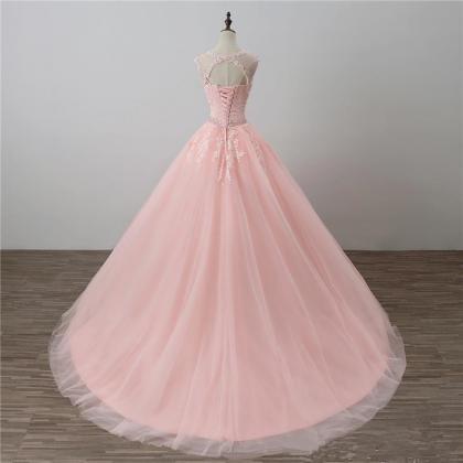 Newest Ball Gown Quinceanera Dresses Beaded Prom..