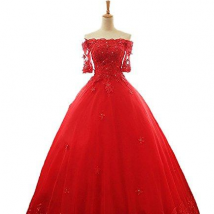 High Quality Lace Sweet 16 Ball Gown Quinceanera..