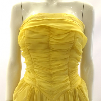 Vintage Prom Dress 1950s Prom Dress Strapless..