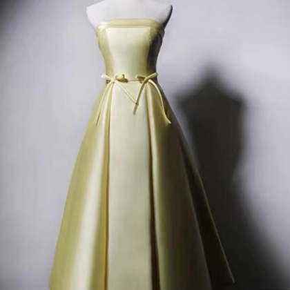 Prom Dresses Strapless Bridesmaid Dresses ,party..
