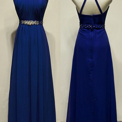 Prom Dresses,royal Blue Prom Dresses,long Prom..