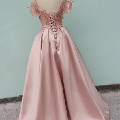 Lace Evening Dress, Burgundy Evening Dress Prom..