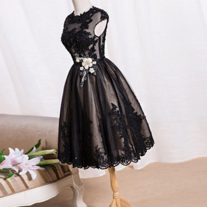 Homecoming Dresses Cute Lace Short Prom Dress,..