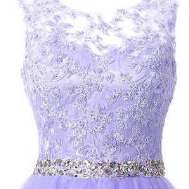 Cute Homecoming Dresses, Lavender Short Party..