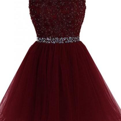 Short Tulle Party Dresses, Homecoming Dresses,..