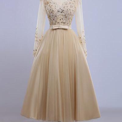 Fashion Prom Dresses, A Line Prom Dress, Long..