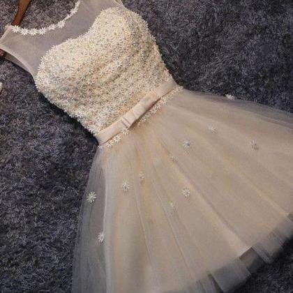 Beaded Party Homecoming Dresses, Outstanding Short..