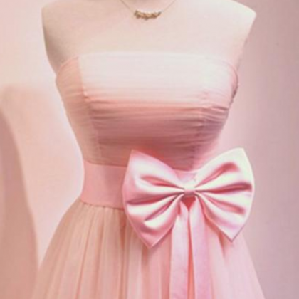Light Pink Ruched Short Homecoming Dress, Short..