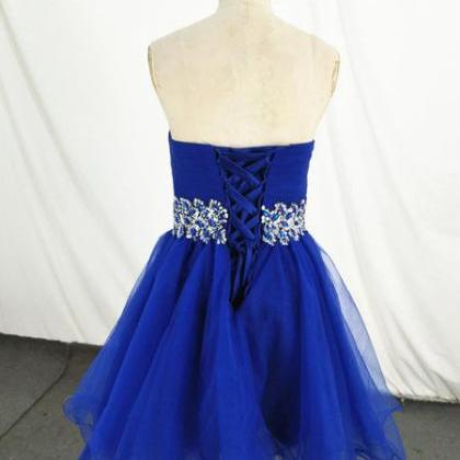 Royal Blue Homecoming Dresses, Gorgeous Party..