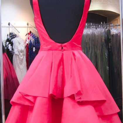 Pink Prom Dresses,short Prom Dresses, Prom..