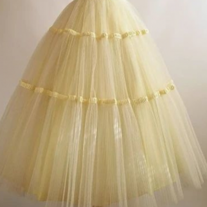 Vintage Yellow Dress, Homecoming Dress