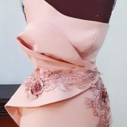 Pink Short Prom Dress, Homecoming Dress,sexy Party..