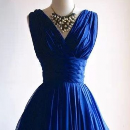 Vintage V Neck Homecoming Dresses For Women, Prom..