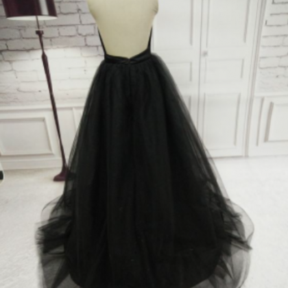 A-line Halter Prom Dresses, Simple Long Prom..