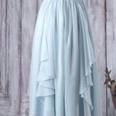 Beautiful Chiffon Two Piece Bridesmaid Dress,..