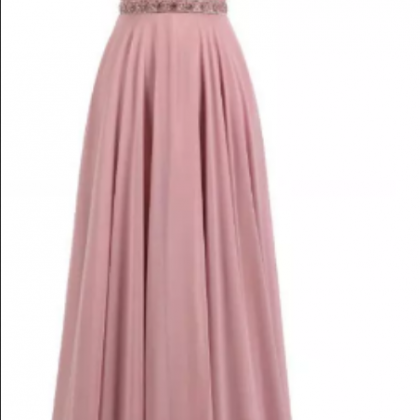 V-neck Formal Prom Dress, Modest Beautiful Long..