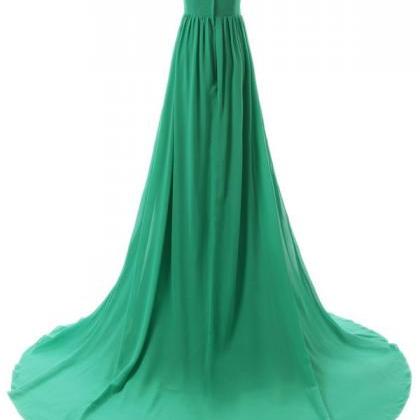 Gorgeous A-line Sweetheart Chiffon Formal Prom..