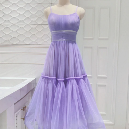 Elegant Sweetheart Tulle Layers Formal Prom Dress,..
