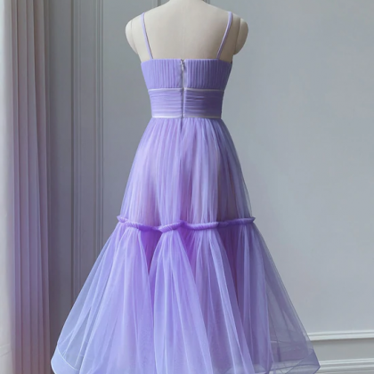 Elegant Sweetheart Tulle Layers Formal Prom Dress,..