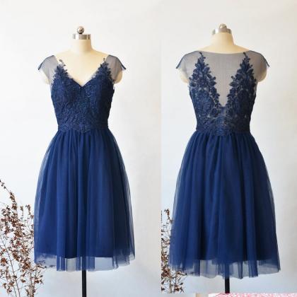Elegant Sweetheart Lace With Tull Homecoming..