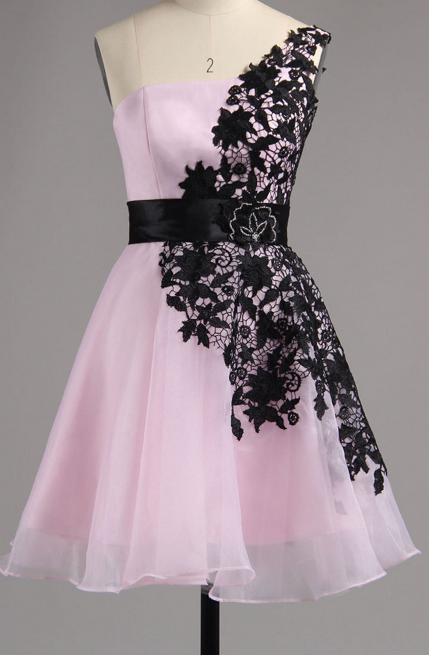 pink and black dress mini ARLY MINI DRESS main image 1