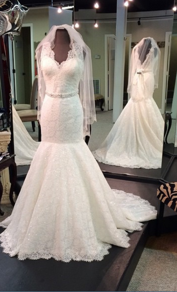 Wedding Dress,sexy Elegant Wedding Dresses, Vintage Wedding Dress,lace Wedding Dress, V Neck Dress,mermaid Wedding Gowns,elegant Wedding