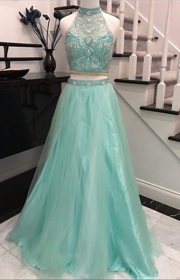 elegant party dresses for juniors Elegant Backless Mermaid Prom Dresses with Split,Simple Teens Party Dr –  Promfast main image 0