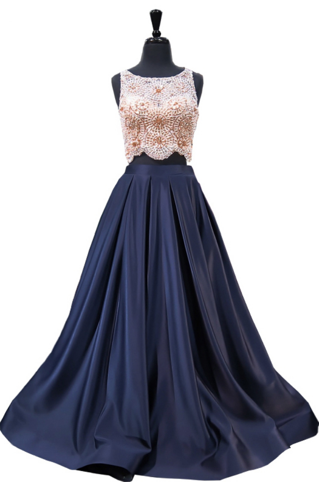 Long Prom Dresses, Two Pieces Prom Dresses, Beading Party Prom Dresses, Satin Prom Dresses, Popular Prom Dresses,prom Dresses Online