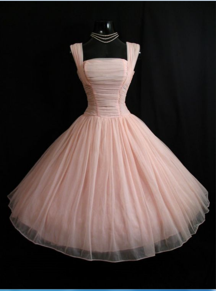 Vintage Dress, Short Homecoming Dress, Pink Homecoming Dress, Homecoming Dress, Party Dress
