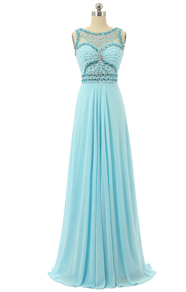 Luxury Beading Prom Dresses,sheer Formal Dresses,women Evening Gowns,party Dresses
