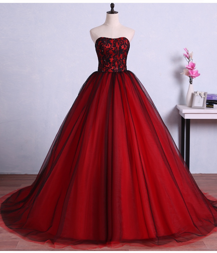 Gorgeous Ball Gown Prom Gowns, Strapless Party Dresses, Sweet 16