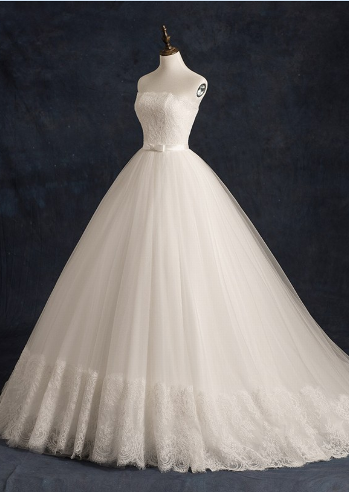 High Quality Charming Lace Wedding Dress Bride Dress