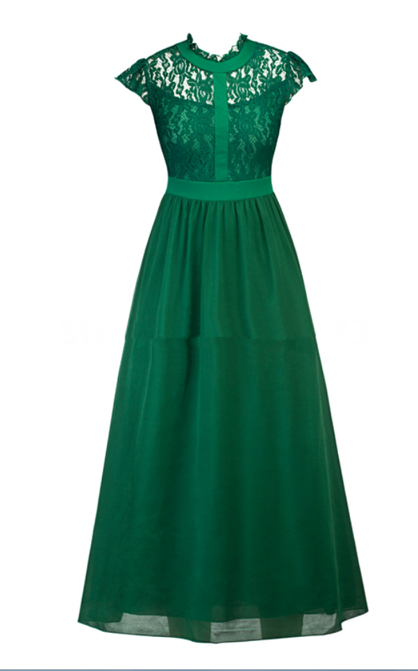 Simple Night Lace Green Party Dress Sleeve Of Cape Town Party Long Blue Ocean Silk Formal Party Dress