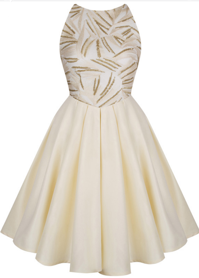 Embroidery Folds As Short Dress Formally Stripped To The Waist Champagne Homecoming Dress