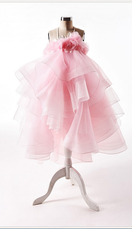 Flower Girl Dress, Light Pink Flower Girl Dress, Flower Girl Dress, Pink Flower Girl Dress, Light Pink Flower Girl Dress, Children Dress, Girl