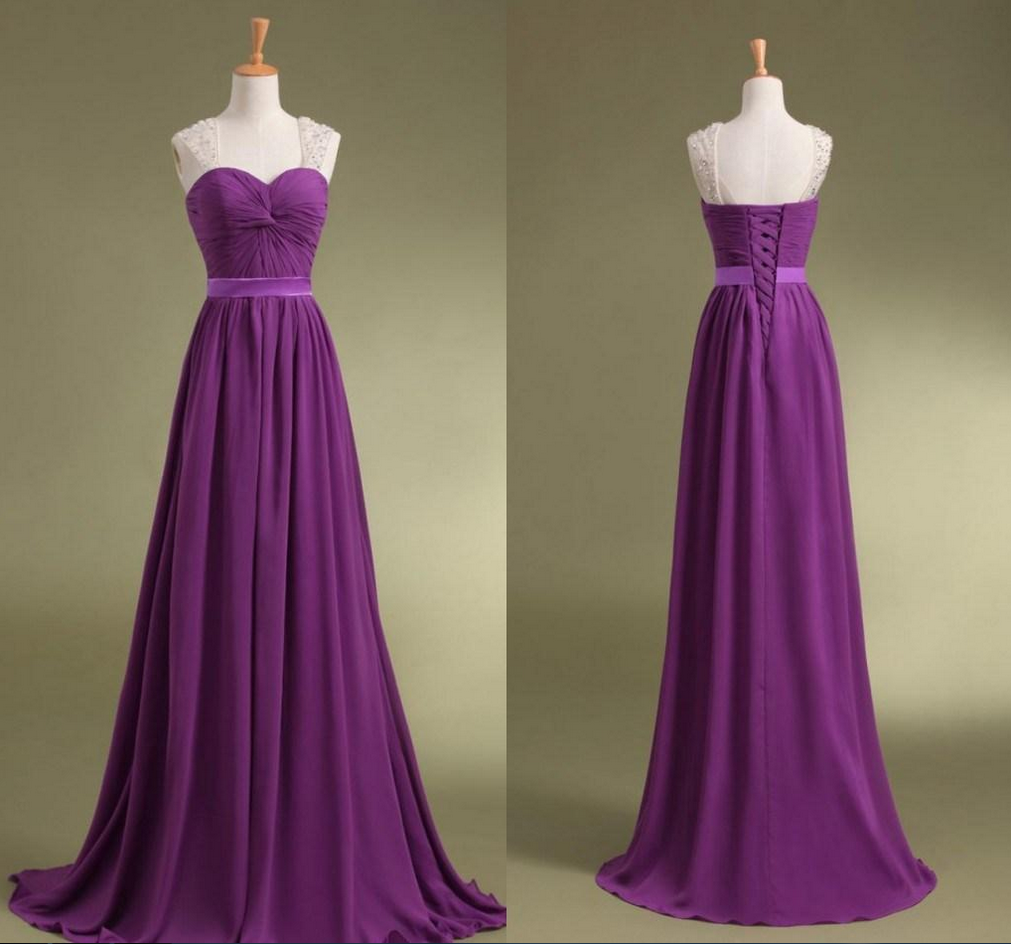 Purple Prom Dresses,long Prom Dresses,party Dresses,plus Size Dresses,chiffon Evening Dresses,sexy Evening Gowns,formal Dresses Evening,dresses