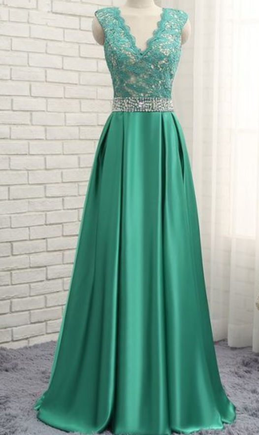 Sexy Evening Gowns,sexy Prom Gowns, Custom Made Prom,cute Party Dress,floor Length Evening Gown,v Neck Pom Gowns
