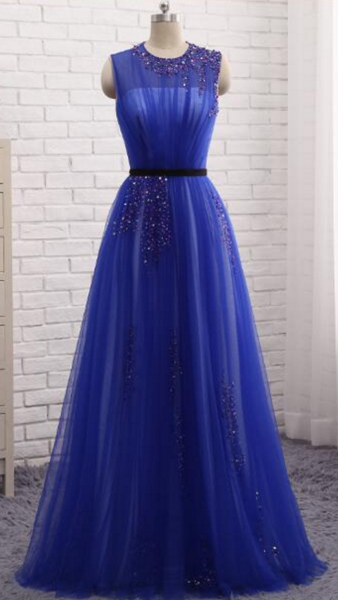 Royal Blue Party Dress, The Gorgeous Turkish Evening Gown,evening Dress
