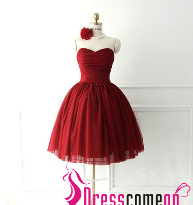 Burgundy Short Prom Dress Custom Ball Gown Summer Corset Fitted Wine Red Homecoming Dresses