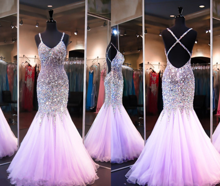 Backless Prom Dresses,open Back Prom Dress,prom Gown,sparkly Prom Gowns,elegant Evening Dress,sparkle Evening Gowns,mermaid Evening Gowns,sexy