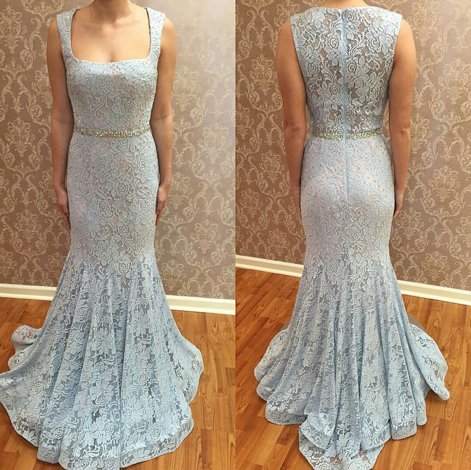 Charming Prom Dress, Sleeveless Prom Dress , Sexy Lace Mermaid Prom Dresses , Long Evening Dress, Formal Dress