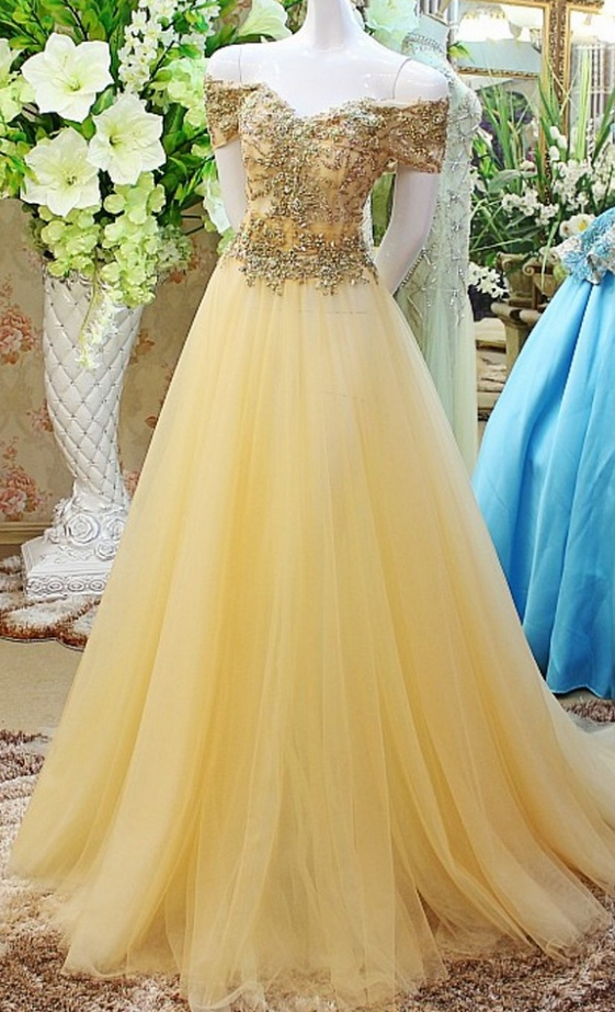 Beaded Prom Dress,off The Shoulder Prom Dress,illusion Prom Dress,fashion Prom Dress,sexy Party Dress, Evening Dress