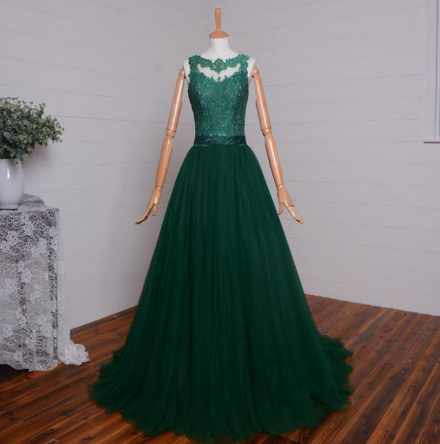 Green Prom Dresses, Lace Prom Dress,dresses For Prom,2017 Prom Dress,formal Prom Dress