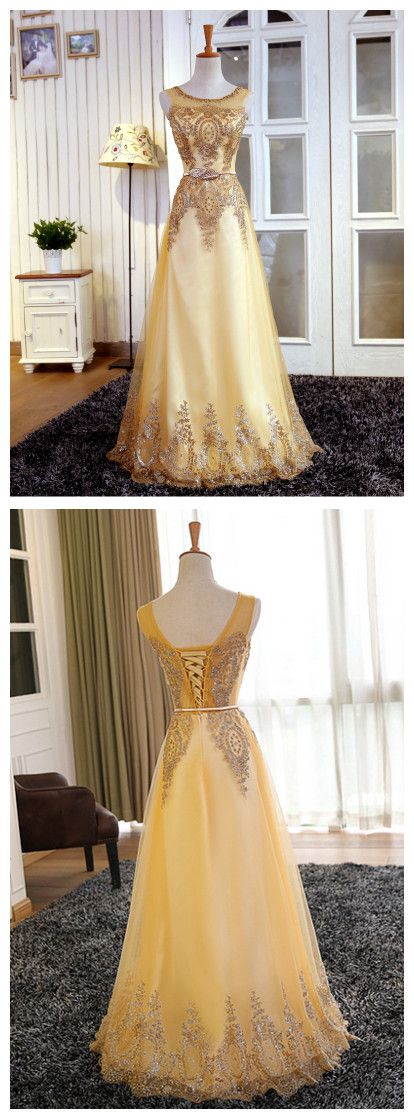 Gold Beading Prom Dress,long Prom Dresses,charming Prom Dresses,evening Dress, Prom Gowns, Formal Women Dress,prom Dress