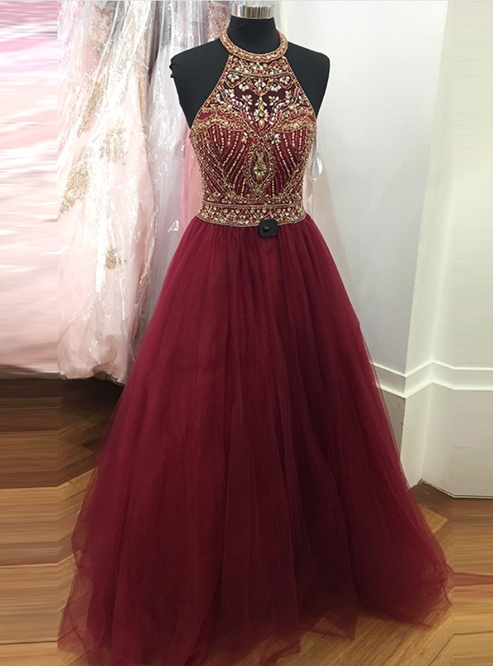 Burgundy Prom Dress,wine Red Prom Dresses,formal Gown,ball Gown Evening Gowns,modest Party Dress,prom Gown For Teens