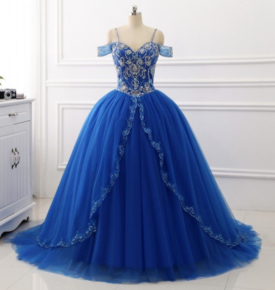 Royal blue 15 dresses hot sale 2018