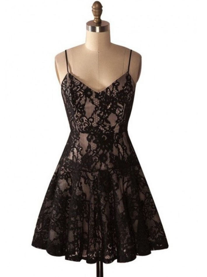 Homecoming Dresses with Lace, Sexy Lace Short Homecoming Dresses, Cute Short Prom Dress