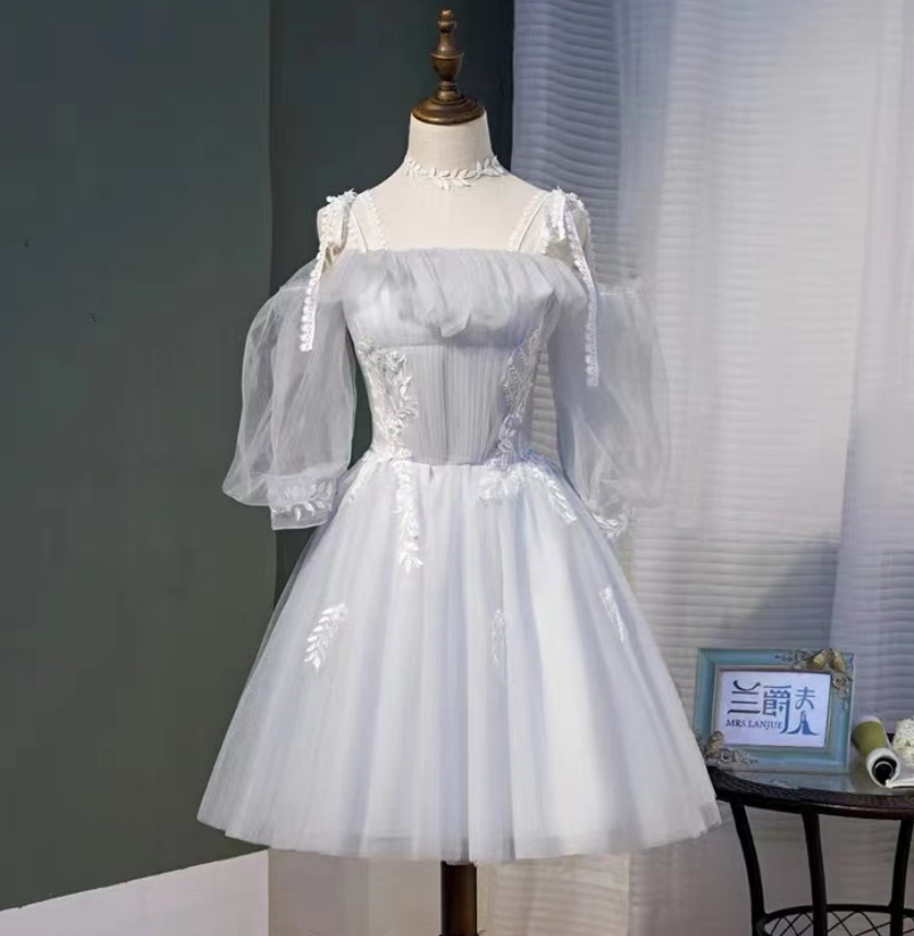 Dream Little Homecming Dress , Bowknot Fairy Sweet Princess Dress, Birthday Party Dress,custom Made
