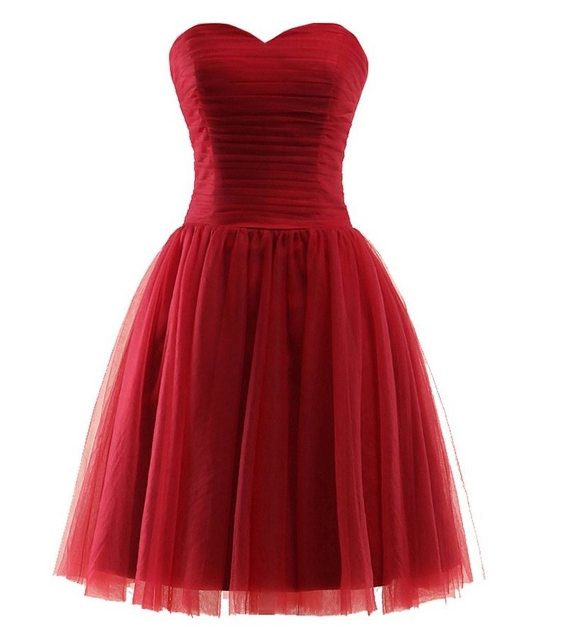 Homecoming Dresses Tulle Sweetheart Homecoming Dresses Lace-up Homecoming Gowns Graduation Dress