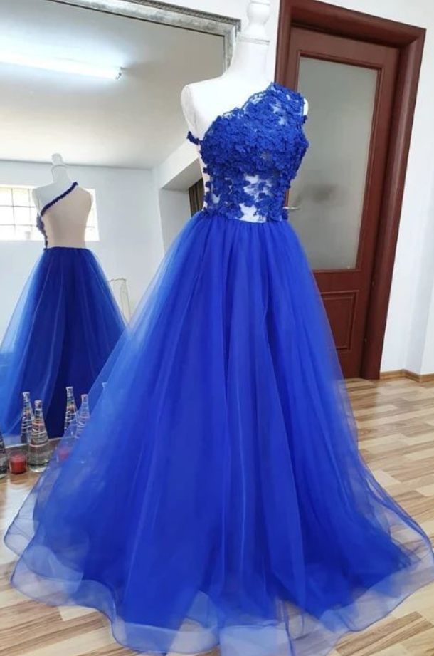 Prom Dresses Tulle Lace Long Prom Dress Tulle Formal Dress